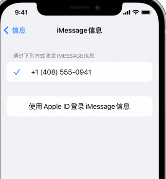 杏花岭apple维修iPhone上无法正常发送iMessage信息 