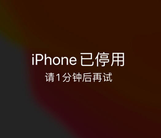 杏花岭苹果手机维修分享:iPhone 显示“不可用”或“已停用”怎么办？还能保留数据吗？ 